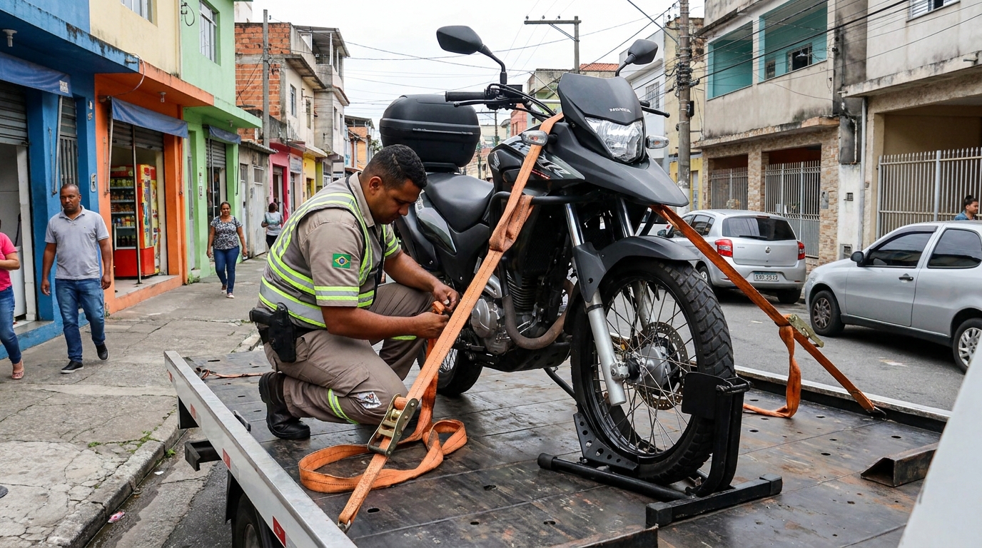 Guincho para Moto em Fortaleza‑CE